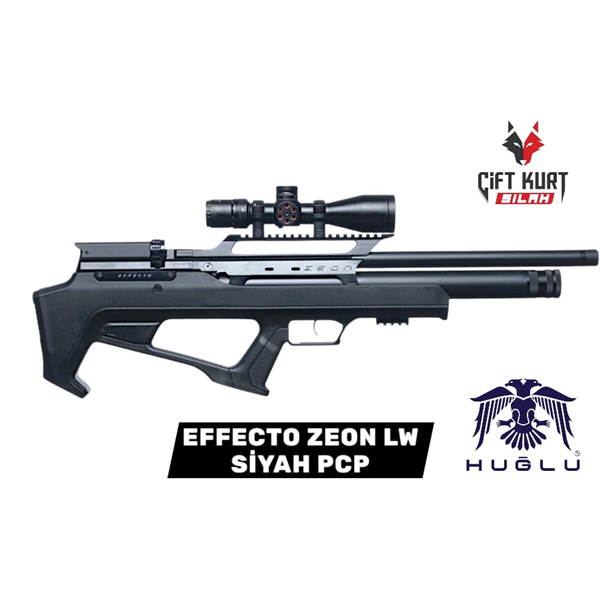 HUĞLU EFFECTO ZEON LW SİYAH PCP HAVALI TÜFEK